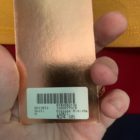 Multi Color Bodycon Dress NWT - Picture 7 of 7